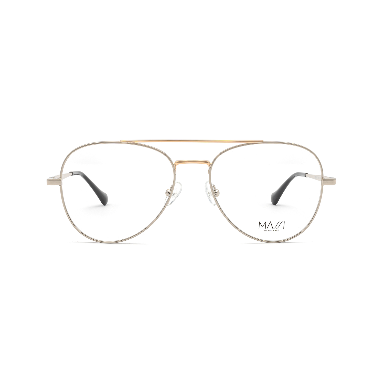 Okulary korekcyjne Massi Eyewear TEEN 18 GOLD SILVER