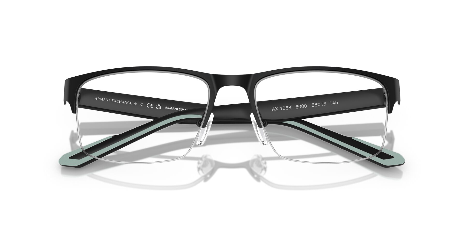 Okulary korekcyjne Armani Exchange AX1068-6000